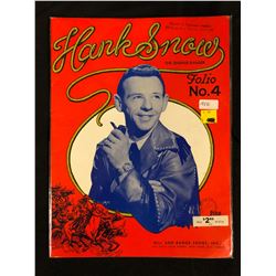 1956 HANK SNOW FOLIO NO. 4 (SHEET MUSIC)