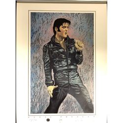 LIMITED EDITION ELVIS PRESLEY ARTIST PRINT (ELVIS PRESLEY ENTERPRISES)