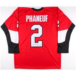 Dion Phaneuf Signed Senators Jersey (Beckett COA)