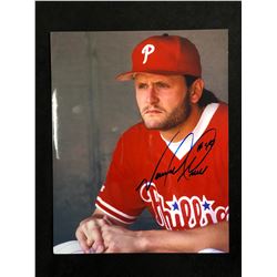 8" X 10" AUTOGRAPHED COLOR PHOTO (PHILLIES)