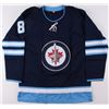 Image 3 : Jacob Trouba Signed Jets Jersey (Beckett COA)