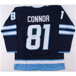 Kyle Connor Signed Jets Jersey (Beckett COA)