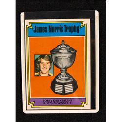 1974-75 O-Pee-Chee #248 Bobby Orr James Norris Trophy