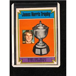 1974-75 O-Pee-Chee #248 Bobby Orr James Norris Trophy