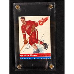 1954 Topps Hockey Gordie Howe #8