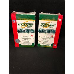 2007 SCORE NFL TRADING CARDS BOX LOT