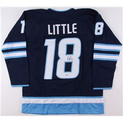 Bryan Little Signed Jets Jersey (Beckett COA)