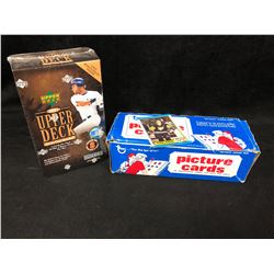 2007 UPPER DECK SERIES 1 BASEBALL CARDS BOX & TOPPS PICTURE CARDS BOX