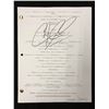 Image 1 : AUTOGRAPHED TV SHOW DRAFT (PARTIAL SCRIPT)