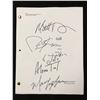 Image 1 : CULT "YOU'RE NEXT" PILOT DRAFT AUTOGRAPHED BY ALOWA TAL, ROBERT KNEPPER, MATT DAVIS & AUGEROPOLIS