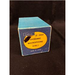 CALRAD D-350 DYNAMIC MICROPHONE W/ BOX (50K)