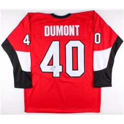 Gabriel Dumont Signed Senators Jersey (Beckett COA)