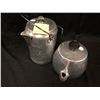 Image 1 : VINTAGE CAMPING COFFEE & TEA POTS