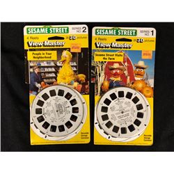 SESAME STREET VIEW MASTER REELS LOT (4 REELS) SERIES #2