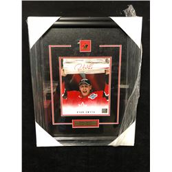 RYAN SMYTH AUTOGRAPHED 16" X 20" FRAMED PHOTO W/ COA