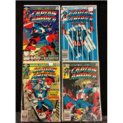 CAPTAIN AMERICA COMIC BOOK LOT (MARVEL COMICS) #258, #260, #262, #272