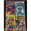 Image 1 : CAPTAIN AMERICA COMIC BOOK LOT (MARVEL COMICS) #258, #260, #262, #272