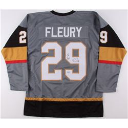 Marc-Andre Fleury Signed Golden Knights Jersey (Beckett COA)