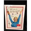 Image 1 : 1940'S ROYAL CROWN COLA DOUBLE MATTED ADVERTISTING PRINT (12" X 16")