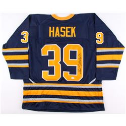 Dominik Hasek Signed Sabres Jersey (JSA COA)