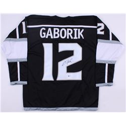 Marian Gaborik Signed Kings Jersey (Beckett COA)