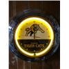 Image 1 : HAMILTON TIGER-CATS NEON WALL CLOCK (BRAND NEW)
