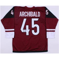 Josh Archibald Signed Coyotes Jersey (Beckett COA)