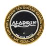 Image 1 : .999 Silver Aladdin Resort Casino $10 Limited Edition Casino Gaming Token