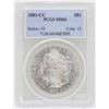 Image 1 : 1881-CC $1 Morgan Silver Dollar Coin PCGS MS64