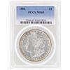 Image 1 : 1886 $1 Morgan Silver Dollar Coin PCGS MS65