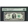 Image 1 : 1976 $2 Federal Reserve STAR Note Fr.1935-J* Kansas City PMG Gem Uncirculated 65