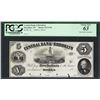 Image 1 : 1800's $5 Central Bank of Brooklyn Proof Obsolete Note PCGS Choice New 63