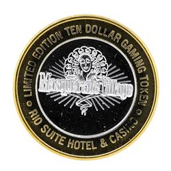 .999 Silver Rio Suite Hotel & Casino Las Vegas, NV $10 Limited Edition Gaming To