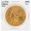 Image 1 : 1904-S $20 Liberty Head Double Eagle Gold Coin