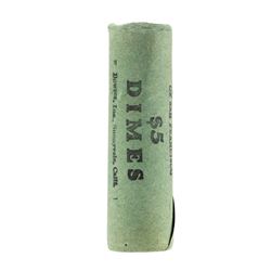 Roll of (50) 1955-S Brilliant Uncirculated Roosevelt Dimes