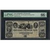 Image 1 : 1840's-60's $20 The Picataqua Exchange Bank Obsolete Note PMG Gem Uncirculated 6