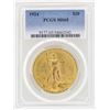 Image 1 : 1924 $20 St. Gaudens Double Eagle Gold Coin PCGS MS65