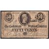 Image 1 : 1864 Fifty Cents Confederate States of America Note