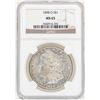 Image 1 : 1898-O $1 Morgan Silver Dollar Coin NGC MS65