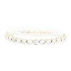 Image 1 : 14KT White Gold Ladies 7.25 ctw Diamond Bracelet