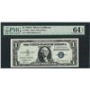 Image 1 : 1935A $1 Silver Certificate Note Fr.1608 PMG Choice Uncirculated 64EPQ