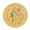 Image 1 : 1898 $20 Liberty Head Double Eagle Gold Coin