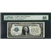 Image 1 : 1928A $1 Funnyback Silver Certificate STAR Note Fr.1601* PMG Choice Extremely Fi