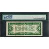 Image 2 : 1928A $1 Funnyback Silver Certificate STAR Note Fr.1601* PMG Choice Extremely Fi