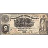 Image 1 : 1861 $10 Confederate States of America Note