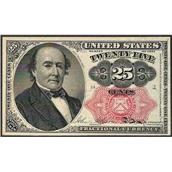 1874 Twenty Five Cents Fifth Issue Fractional Currency Note