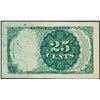 Image 2 : 1874 Twenty Five Cents Fifth Issue Fractional Currency Note