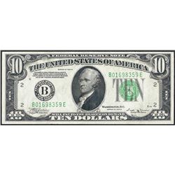 1934B $10 Federal Reserve Note