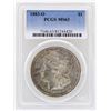 Image 1 : 1883-O $1 Morgan Silver Dollar Coin PCGS MS63