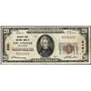 Image 1 : 1929 $20 Los Angeles California National Currency Note CH# 2491